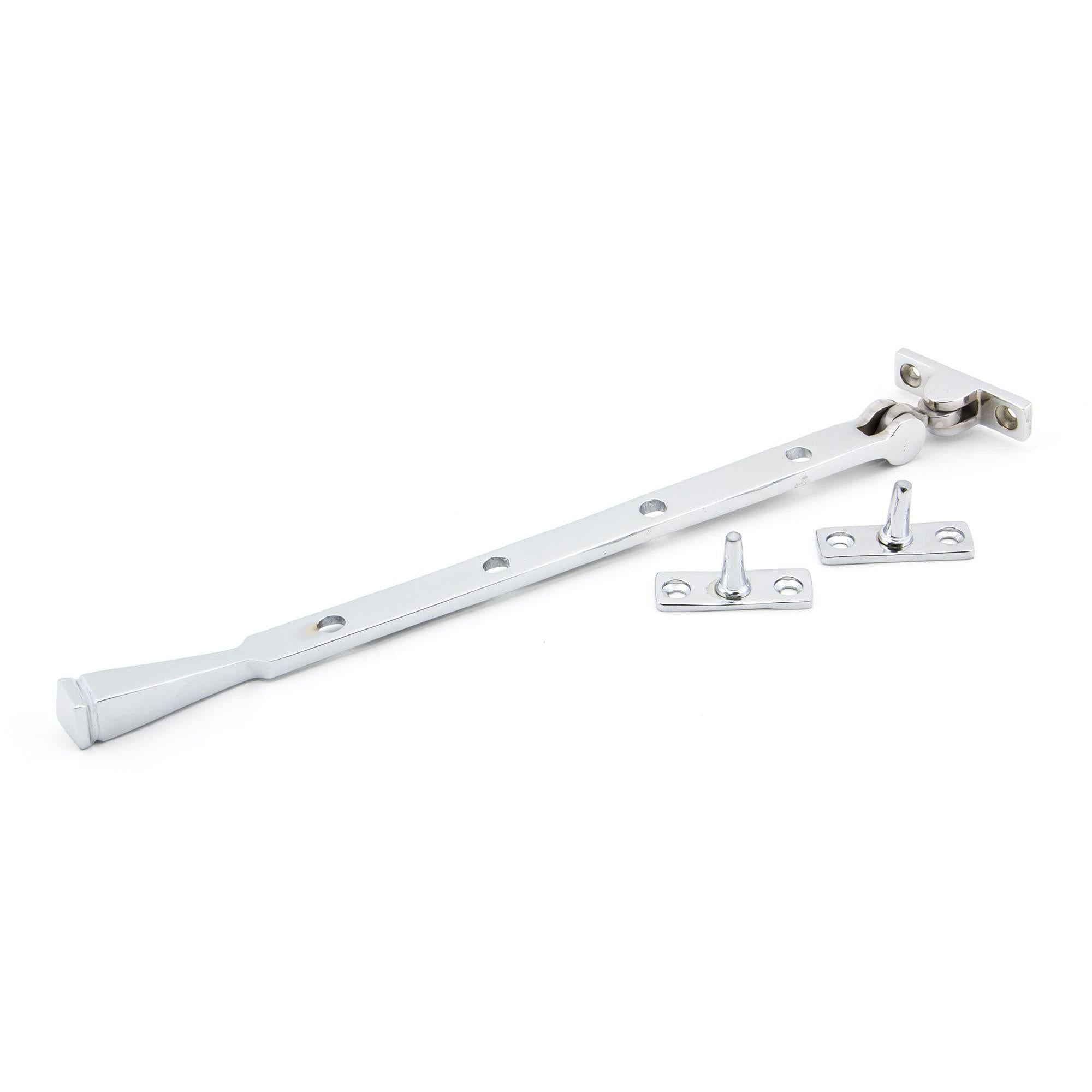 Polished Chrome 12" Avon Stay | From The Anvil - Stays - From The Anvil - Yester Home