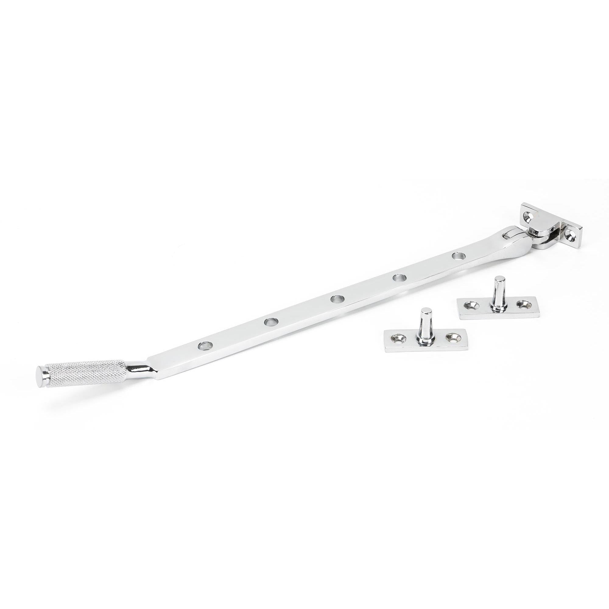Polished Chrome 12" Brompton Stay | From The Anvil - Stays - From The Anvil - Yester Home