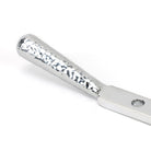 Polished Chrome 12" Hammered Newbury Stay | From The Anvil-Stays-Yester Home