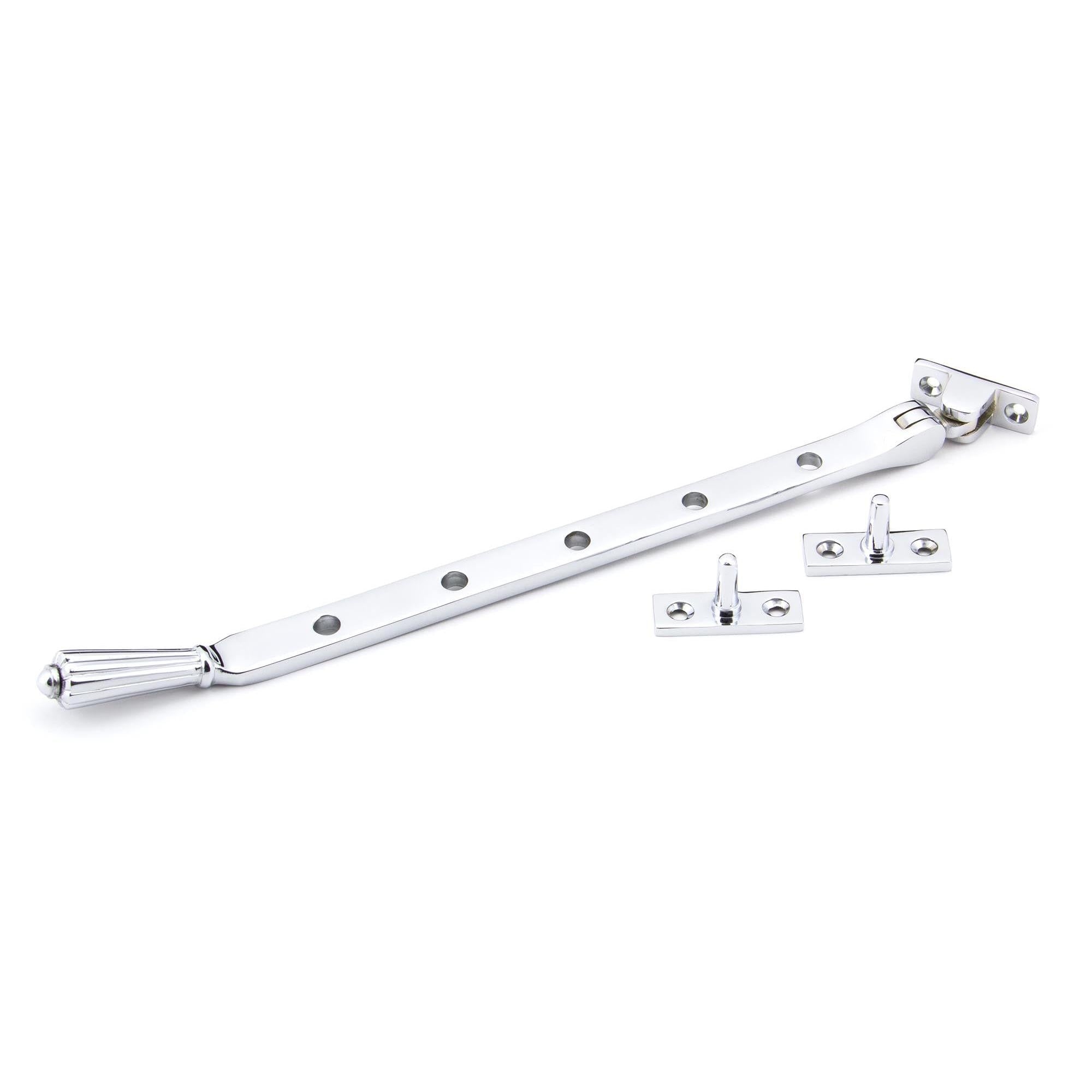 Polished Chrome 12" Hinton Stay | From The Anvil - Stays - From The Anvil - Yester Home