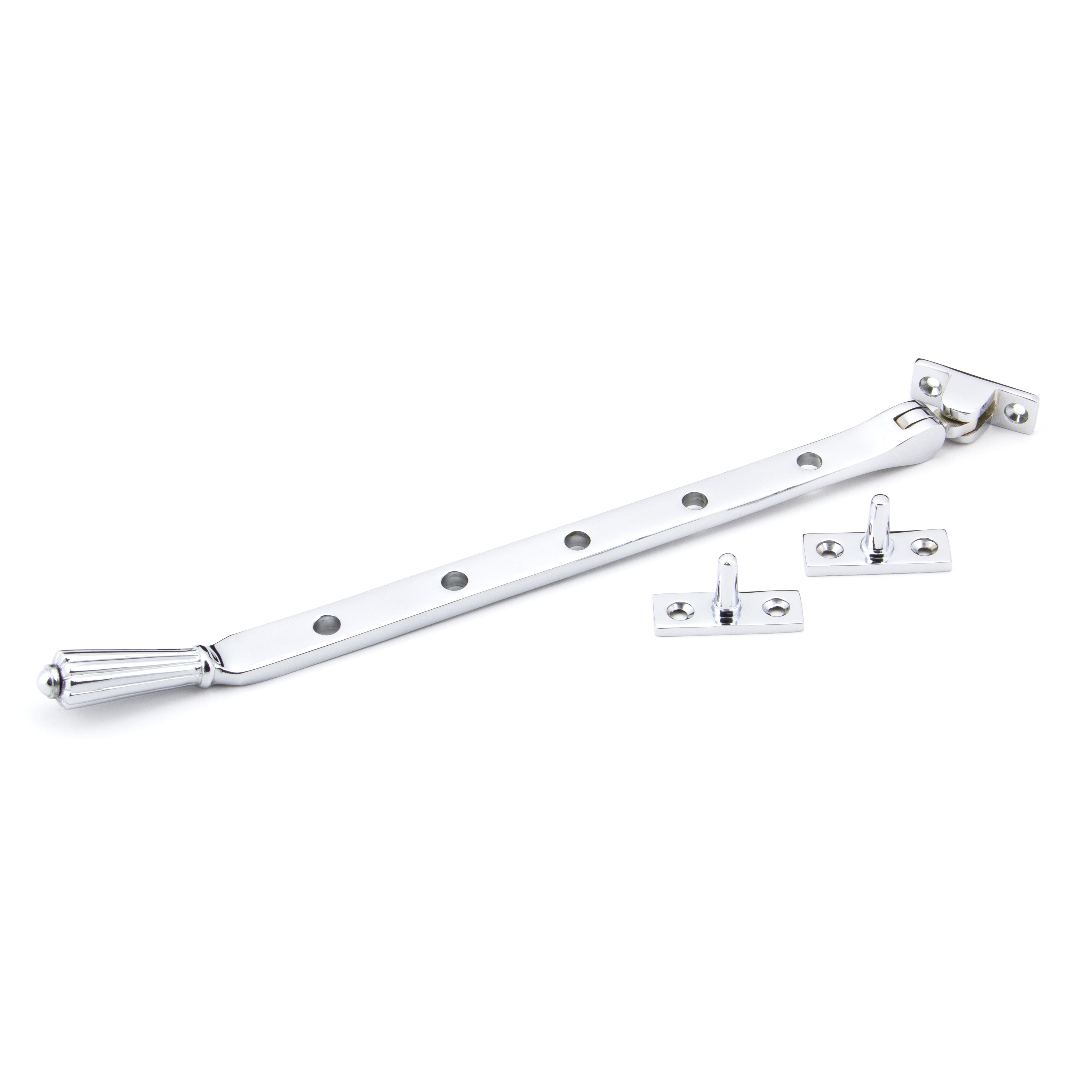 Polished Chrome 12" Hinton Stay | From The Anvil-Stays-Yester Home