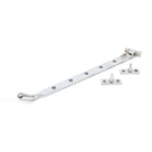 Polished Chrome 12" Peardrop Stay | From The Anvil-Stays-Yester Home