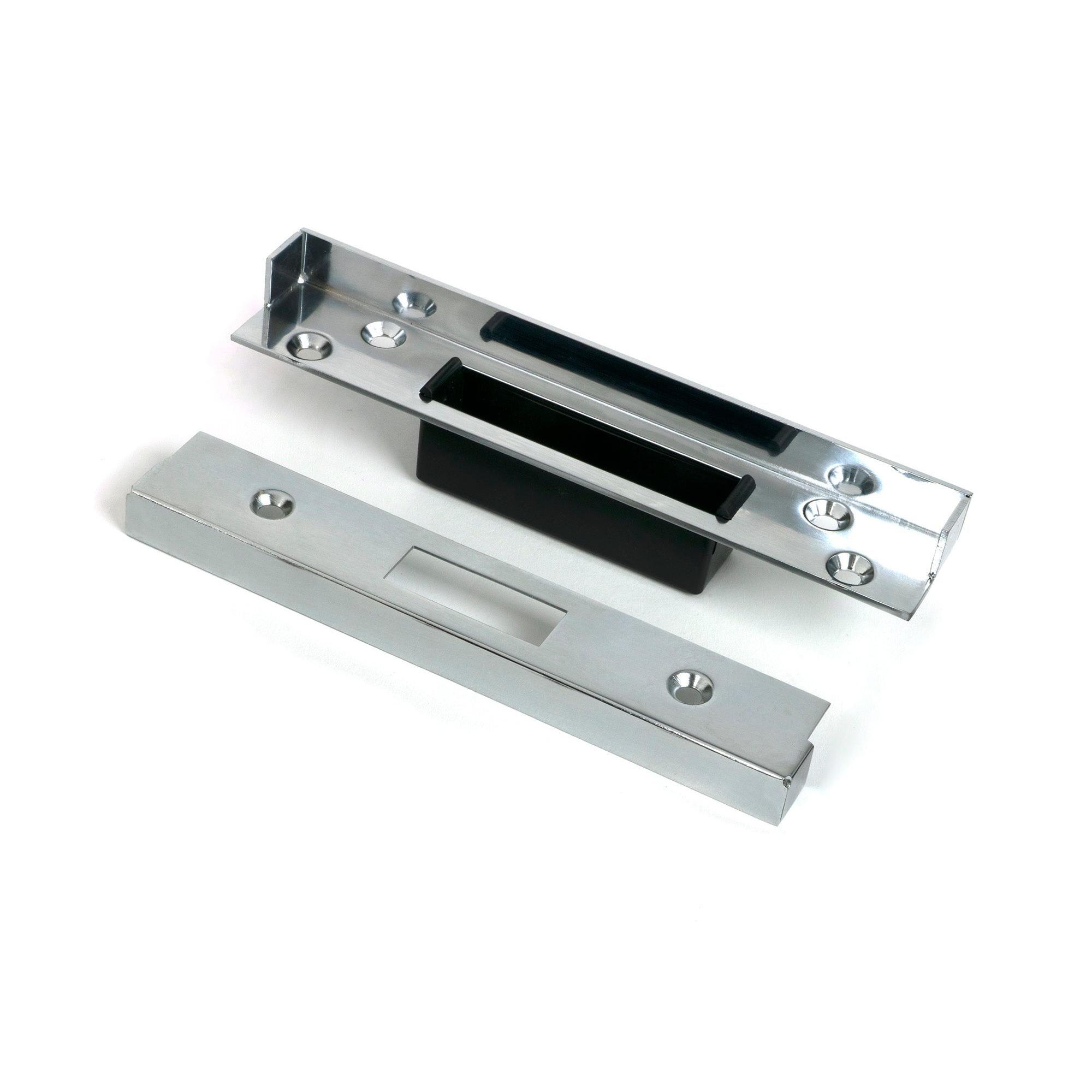 Polished Chrome ½" Rebate Kit for Dead Lock - Deadlocks & Deadbolts - From The Anvil - Yester Home