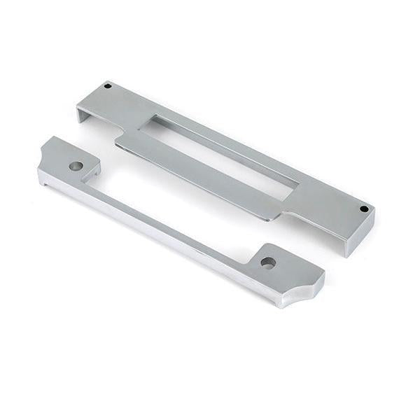 Polished Chrome ½" Rebate Kit for Euro Sash Lock - Euro Locks - From The Anvil - Yester Home