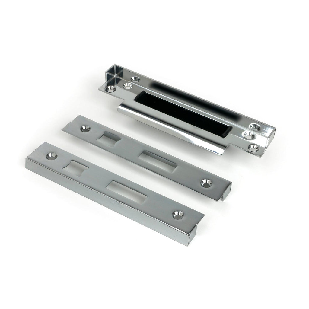 Polished Chrome ½" Rebate Kit for Sash Lock - Sash Locks - From The Anvil - Yester Home
