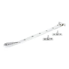 Polished Chrome 12" Reeded Stay | From The Anvil-Stays-Yester Home