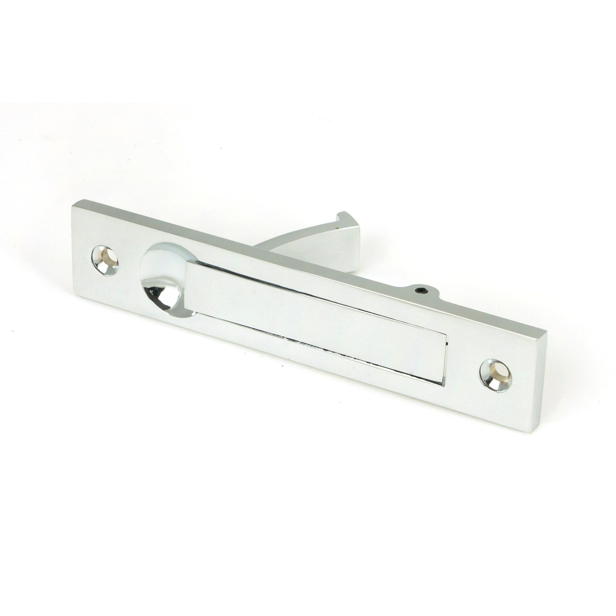 Polished Chrome 125mm x 25mm Edge Pull | From The Anvil - Cabinet Pulls - From The Anvil - Yester Home