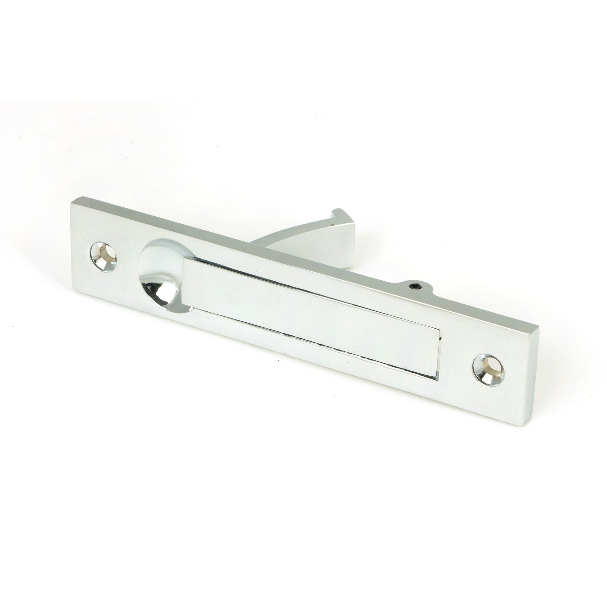 Polished Chrome 125mm x 25mm Edge Pull | From The Anvil-Cabinet Pulls-Yester Home