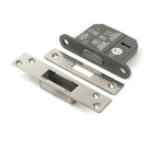 Polished Chrome 2½" 5 Lever BS Dead Lock - Deadlocks & Deadbolts - From The Anvil - Yester Home