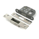 Polished Chrome 2½" 5 Lever BS Dead Lock - Deadlocks & Deadbolts - From The Anvil - Yester Home