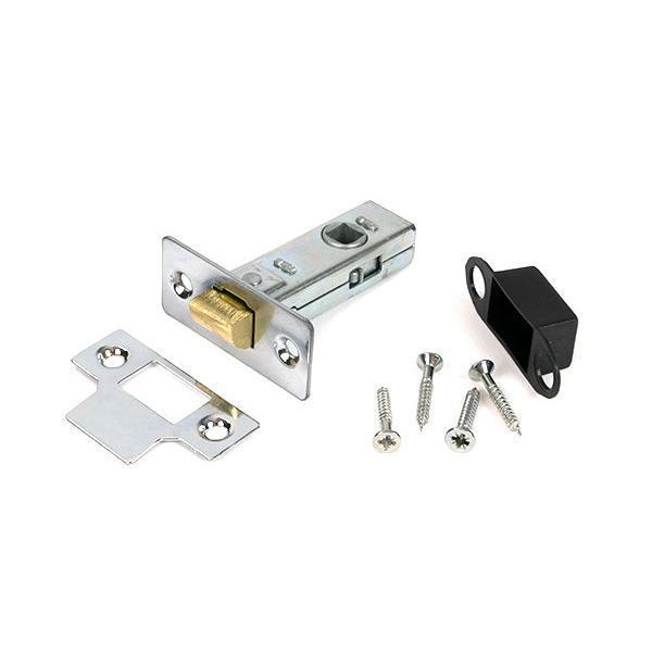 Polished Chrome 2½" Tubular Mortice Latch - Latches - From The Anvil - Yester Home