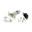 Polished Chrome 2½" Tubular Mortice Latch - Latches - From The Anvil - Yester Home