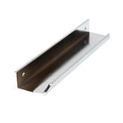 Polished Chrome 200mm Moore Edge Pull | From The Anvil - Cabinet Pulls - From The Anvil - Yester Home