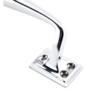 Polished Chrome 230mm Art Deco Pull Handle | From The Anvil-Pull Handles-Yester Home