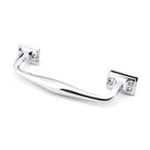 Polished Chrome 230mm Art Deco Pull Handle | From The Anvil - Pull Handles - From The Anvil - Yester Home