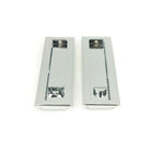 Polished Chrome 250mm Art Deco Rectangular Pull -Privacy Set | From The Anvil - Cabinet Pulls - From The Anvil - Yester Home