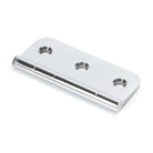 Polished Chrome 3" Dummy Butt Hinge (Single) | From The Anvil-Butt Hinges-Yester Home