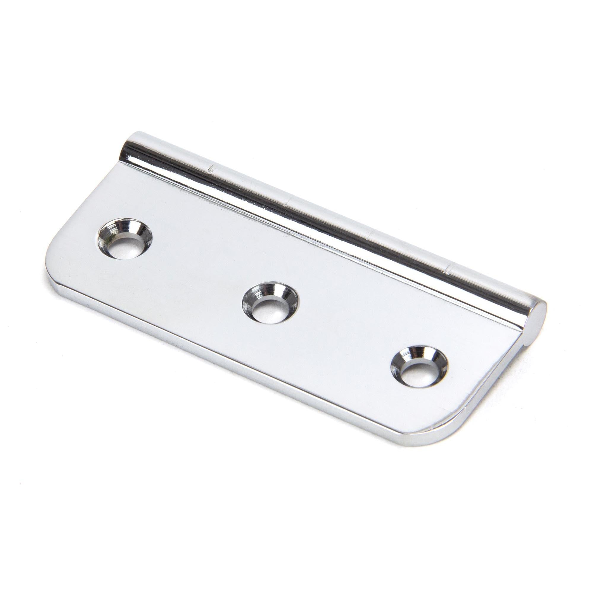 Polished Chrome 3" Dummy Butt Hinge (Single) | From The Anvil - Butt Hinges - From The Anvil - Yester Home