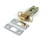 Polished Chrome 3" Heavy Duty Tubular Deadbolt - Deadlocks & Deadbolts - From The Anvil - Yester Home