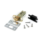 Polished Chrome 3" Heavy Duty Tubular Deadbolt - Deadlocks & Deadbolts - From The Anvil - Yester Home