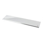 Polished Chrome 300mm Art Deco Fingerplate | From The Anvil - Fingerplates - From The Anvil - Yester Home