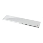 Polished Chrome 300mm Art Deco Fingerplate | From The Anvil-Fingerplates-Yester Home