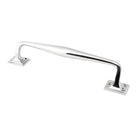 Polished Chrome 300mm Art Deco Pull Handle | From The Anvil - Pull Handles - From The Anvil - Yester Home