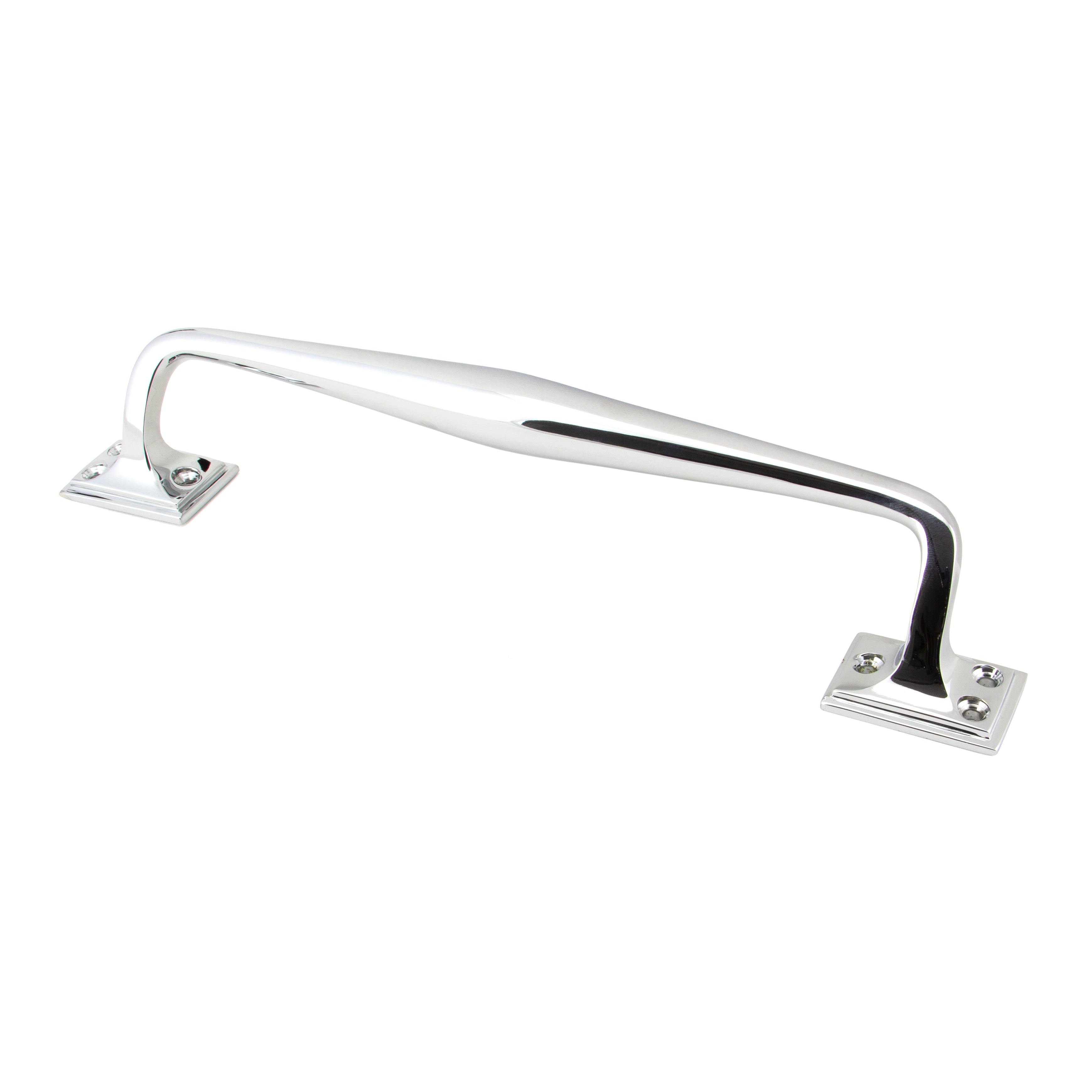 Polished Chrome 300mm Art Deco Pull Handle | From The Anvil-Pull Handles-Yester Home