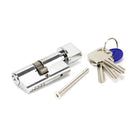 Polished Chrome 30/30 Euro Cylinder/Thumbturn | From The Anvil - Euro Cylinders - From The Anvil - Yester Home