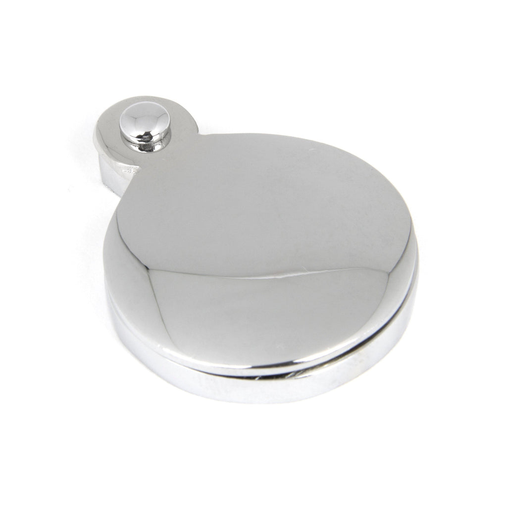 Polished Chrome 30mm Round Escutcheon | From The Anvil-Escutcheons-Yester Home