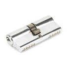 Polished Chrome 35/35 5pin Euro Cylinder KA | From The Anvil - Euro Cylinders - From The Anvil - Yester Home