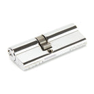Polished Chrome 35/45 5pin Euro Cylinder KA | From The Anvil - Euro Cylinders - From The Anvil - Yester Home