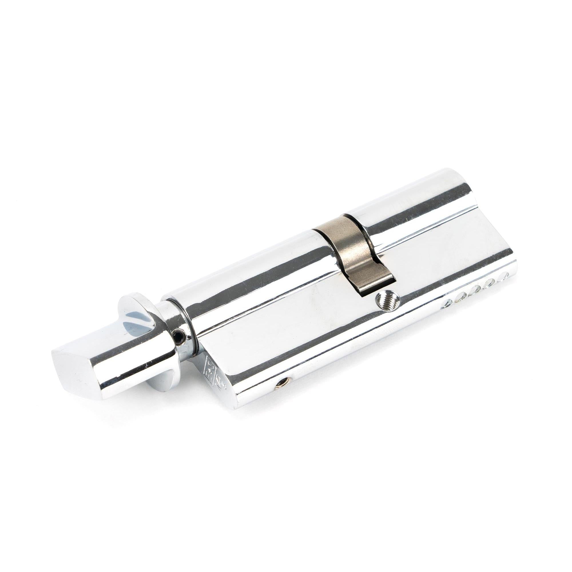 Polished Chrome 35/45T 5pin Euro Cylinder/Thumbturn | From The Anvil - Euro Cylinders - From The Anvil - Yester Home