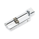 Polished Chrome 35/45T 5pin Euro Cylinder/Thumbturn | From The Anvil-Euro Cylinders-Yester Home