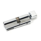 Polished Chrome 35T/45 5pin Euro Cylinder/Thumbturn | From The Anvil - Euro Cylinders - From The Anvil - Yester Home