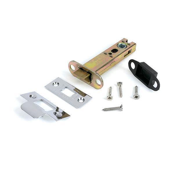 Polished Chrome 4" Heavy Duty Latch - Latches - From The Anvil - Yester Home