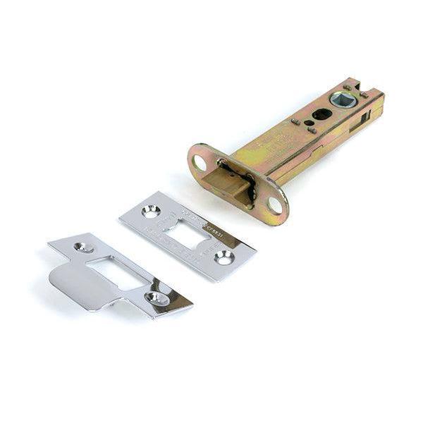 Polished Chrome 4" Heavy Duty Latch - Latches - From The Anvil - Yester Home