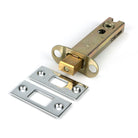 Polished Chrome 4" Heavy Duty Tubular Deadbolt - Deadlocks & Deadbolts - From The Anvil - Yester Home