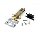 Polished Chrome 4" Heavy Duty Tubular Deadbolt - Deadlocks & Deadbolts - From The Anvil - Yester Home