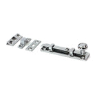 Polished Chrome 4" Universal Bolt | From The Anvil - Bolts - From The Anvil - Yester Home