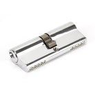 Polished Chrome 40/40 5pin Euro Cylinder KA | From The Anvil - Euro Cylinders - From The Anvil - Yester Home