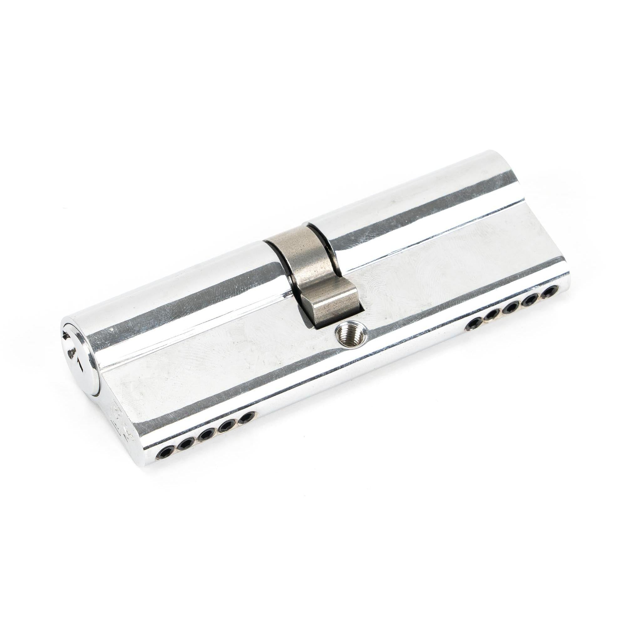 Polished Chrome 45/45 5pin Euro Cylinder | From The Anvil - Euro Cylinders - From The Anvil - Yester Home