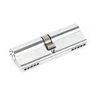 Polished Chrome 45/45 5pin Euro Cylinder KA | From The Anvil - Euro Cylinders - From The Anvil - Yester Home