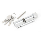 Polished Chrome 45/45 5pin Euro Cylinder/Thumbturn | From The Anvil - Euro Cylinders - From The Anvil - Yester Home