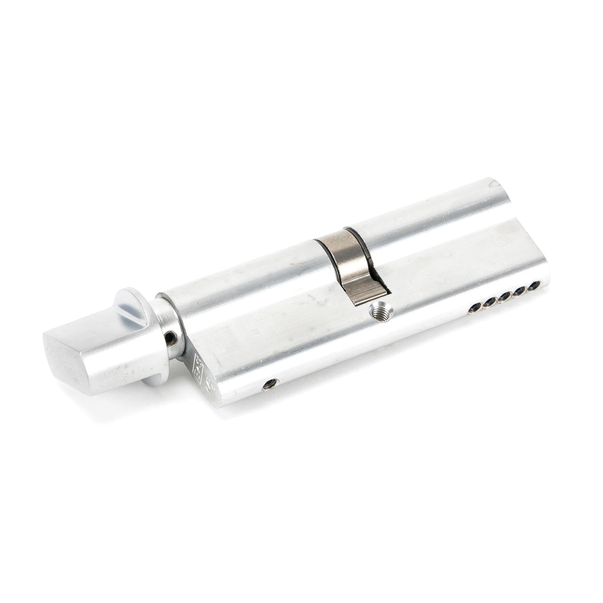 Polished Chrome 45/45 5pin Euro Cylinder/Thumbturn | From The Anvil - Euro Cylinders - From The Anvil - Yester Home