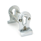 Polished Chrome 50mm Euro Door Pull (Back to Back fixings) | From The Anvil - Euro Pulls - From The Anvil - Yester Home