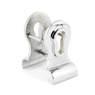 Polished Chrome 50mm Euro Door Pull (Back to Back fixings) | From The Anvil-Euro Pulls-Yester Home