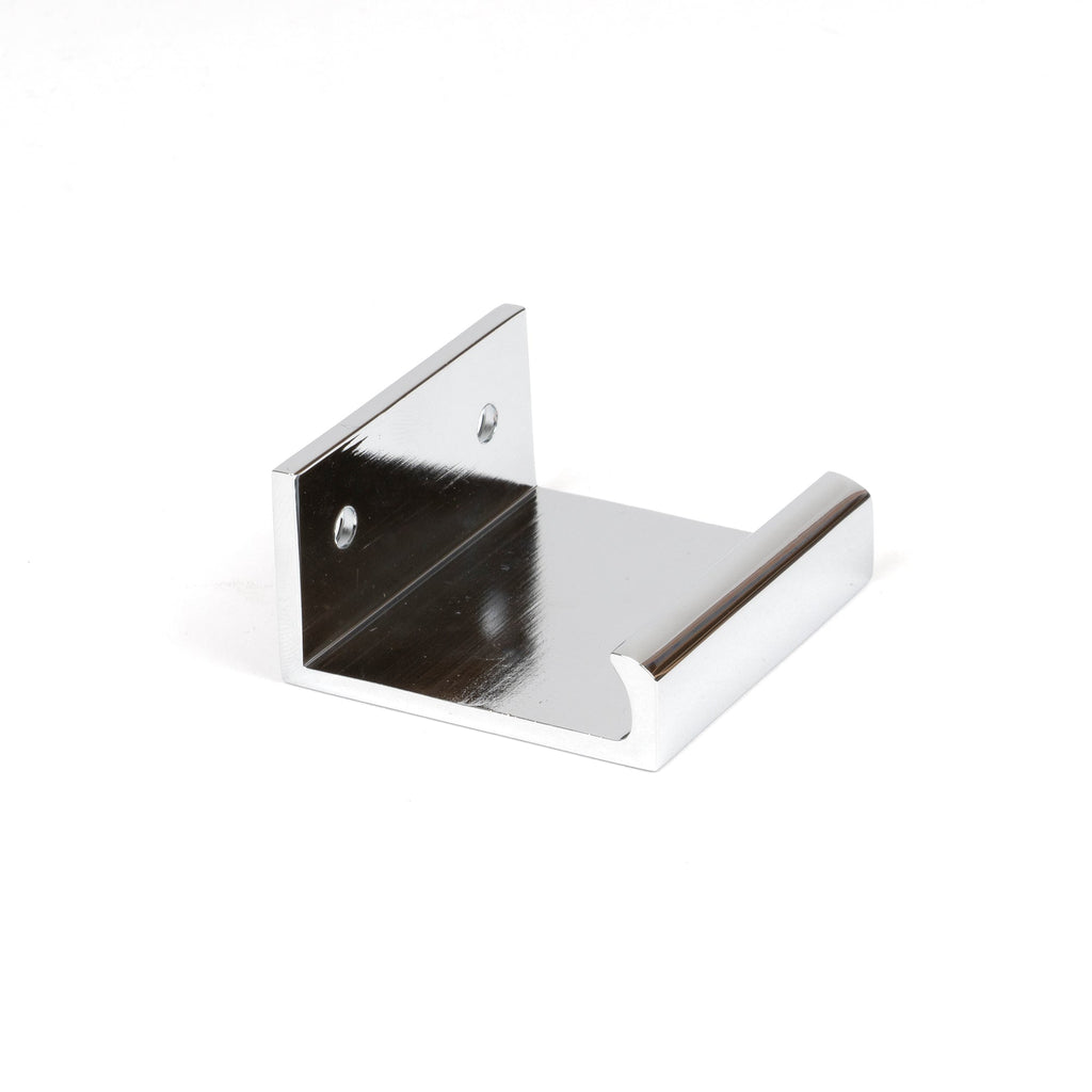 Polished Chrome 50mm Plain Edge Pull | From The Anvil-Cabinet Pulls-Yester Home