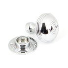 Polished Chrome 50mm Prestbury Mortice/Rim Knob Set | From The Anvil - Mortice Knobs - From The Anvil - Yester Home