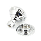 Polished Chrome 50mm Prestbury Mortice/Rim Knob Set | From The Anvil-Mortice Knobs-Yester Home